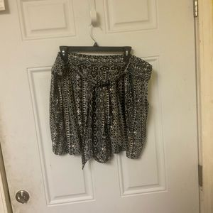 Terra and Sky Belted Shorts